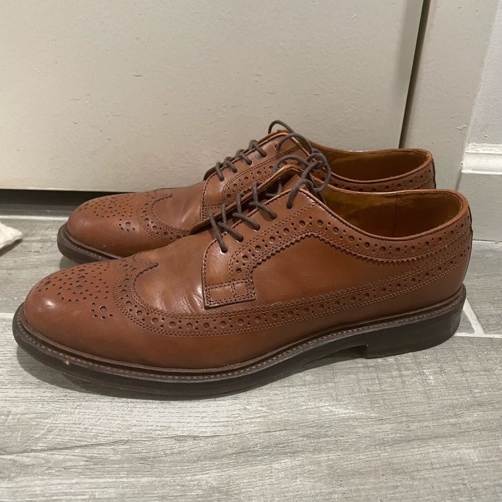 J.Crew GYW Ludlow Wing tip- size 10.5